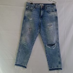 Forever 21 straight leg mom jean